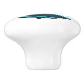 トレッドミル&スピニング自転車の漫画イラストレーション セラミックノブ (側面)