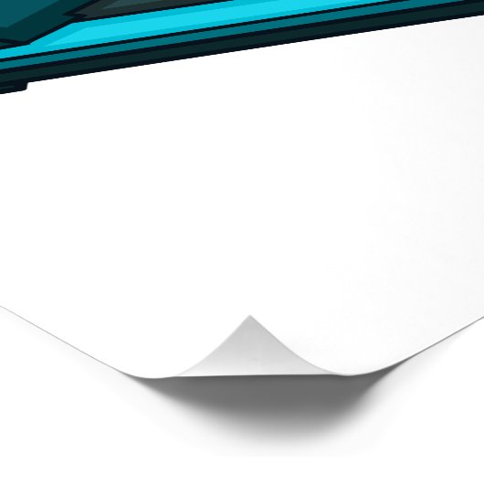 トレッドミル&スピニング自転車の漫画イラストレーション ポスター (コーナー)