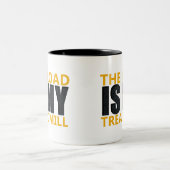 トレッドミル ツートーンマグカップ (中央)