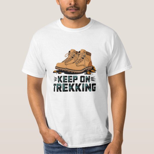 トレッ保ク中 Tシャツ (正面)