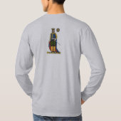 トレデナリアメリカンアパレルロングスリーブ Tシャツ (裏面)