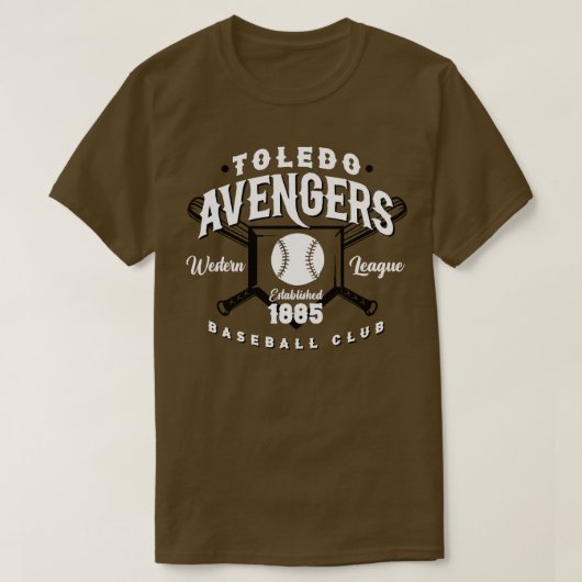 トレドのアベンジャーズ Tシャツ (デザイン正面)