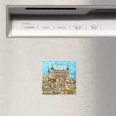 トレドのアルカサル城。 マグネット (インサイチュ (食洗機))