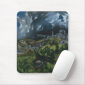 トレドのエルグレコビュー マウスパッド (マウス)