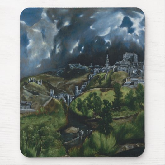 トレドのエルグレコビュー マウスパッド (正面)