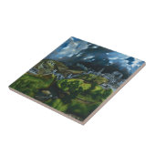 トレドのタイルのEl Grecoの眺め タイル (側面)