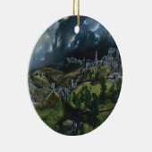 トレドの眺め（エルグレコ） セラミックオーナメント (右)