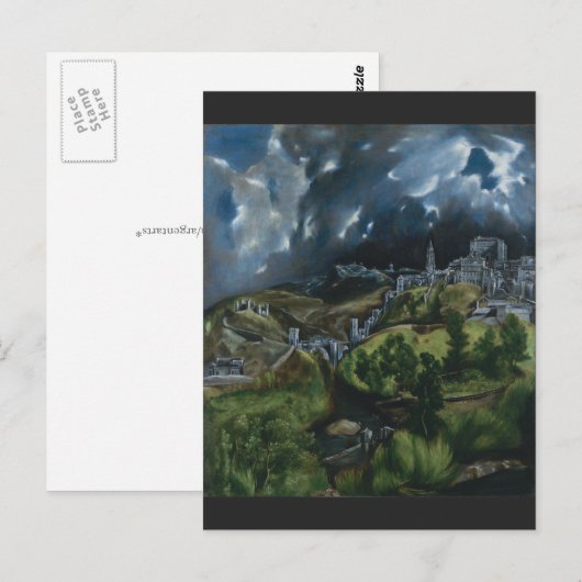 トレドの眺め ポストカード (正面/裏面)