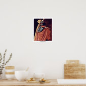 トレドの聖カシルダby Zurbaran Francisco De ポスター (キッチン)