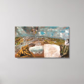 トレドの表示と計画 | El Greco | キャンバスプリント (正面)