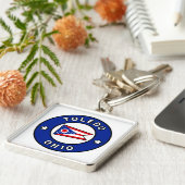 トレドオハイオ キーホルダー (側面)