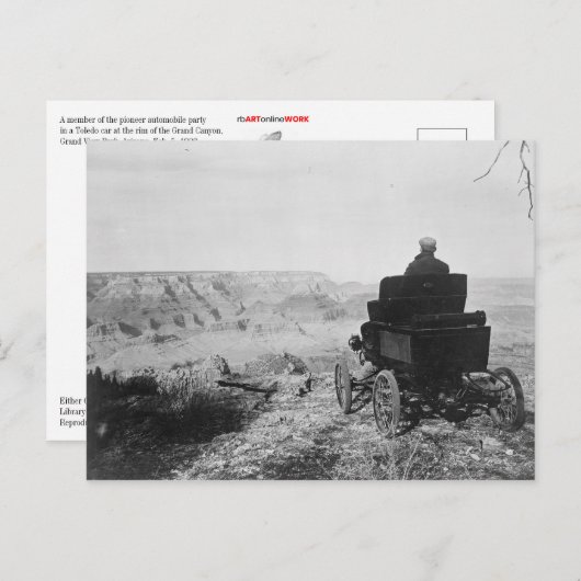 トレドカーアットザグランドキャニオン ポストカード (正面/裏面)