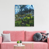 トレドキャンバスラップのエルグレコビュー キャンバスプリント (インサイチュ (リビング))