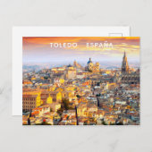 トレドスペインのはがき3 ポストカード (正面/裏面)