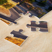 トレドスペインのカスタムな文字の写真のパズル ジグソーパズル (側面)