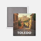 トレドスペインアルカサルトラベル マグネット (正面/裏面)
