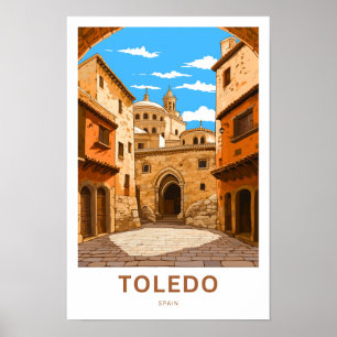 トレドスペイン旅行プリント ポスター