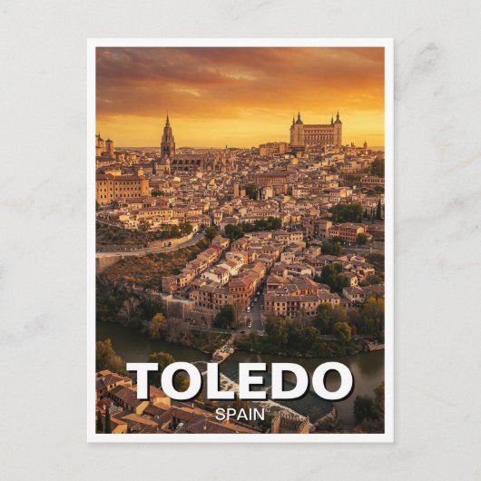 トレドスペイン旅行 ポストカード (正面)