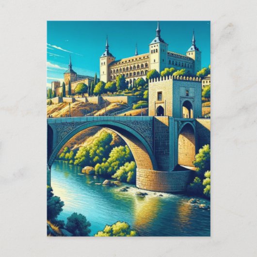 トレドスペイン ポストカード (正面)