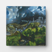 トレドプラークのエルグレコビュー フォトプラーク (正面)