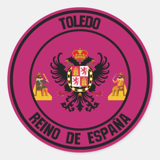 トレドラウンドエンブレム ラウンドシール (正面)