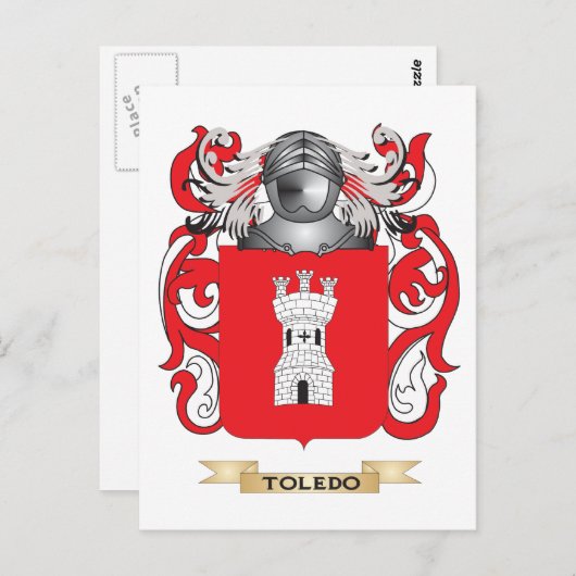 トレド家紋 ポストカード (正面/裏面)