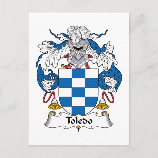 トレド家紋 ポストカード (正面)