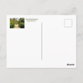 トレド植物園/トレドオハイオ ポストカード (裏面)