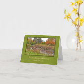 トレド植物園/秋素朴色 カード (黄色い花)