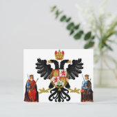 トレド(スペイン)の紋章付き外衣 ポストカード (スタンド正面)