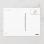 トレニーノ・ヴェルデ - 小さな緑の列車 ポストカード (裏面)