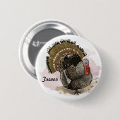 トレバーボタン 缶バッジ (正面&裏面)