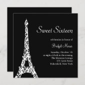 トレパリSweet sixteen誕生日招待状2 招待状 (正面/裏面)