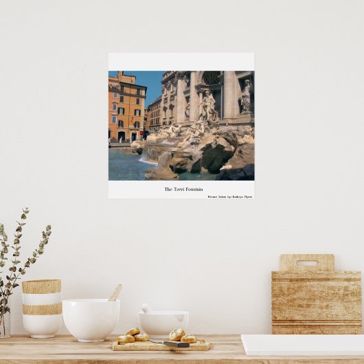 トレビの泉 ポスター (キッチン)