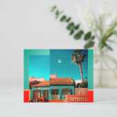 トレビエハ、アリカンテ、オレンジとトルコワーズ ポストカード (スタンド正面)