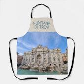 トレビファウンテンローマイタリアホリデーパノラマ エプロン (正面)