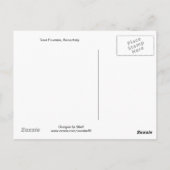 トレビファウンテンローマ,イタリア ポストカード (裏面)