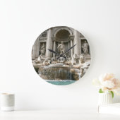 トレビファウンテン(フォンタナディトレビ) – ローマ ラージ壁時計 (ホーム)