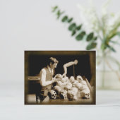 トレフィン化されたヒトスカル ポストカード (スタンド正面)