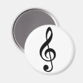 トレブルクレフ、 音符記号 マグネット (正面/裏面)