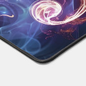 トレブルクレフ: 音符 デジタルアート デスクマット (コーナー)