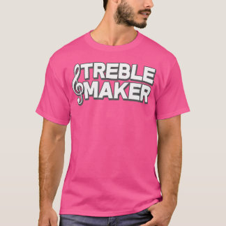 トレブルメーカおもしろいー音楽学生先生バンドOrch Tシャツ