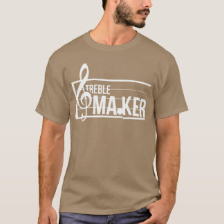 トレブルメーカーの駄洒落 マーチングバンド 音楽好き イースター Tシャツ