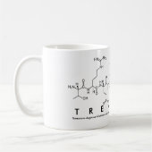 トレマイネペプチド名mug コーヒーマグカップ (左)