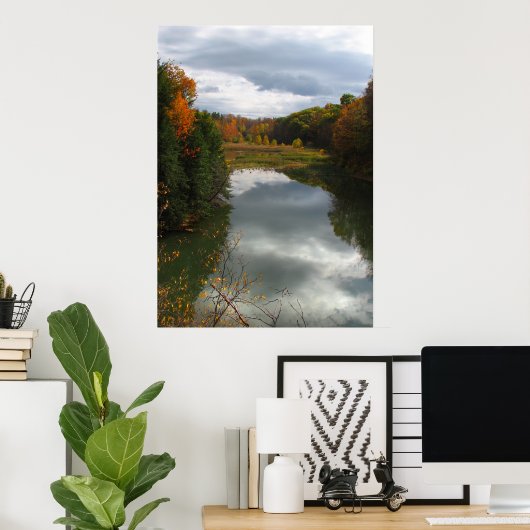 トレマン湖 ポスター (ホームオフィス)