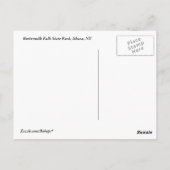 トレマン湖 ポストカード (裏面)