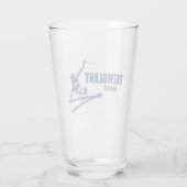 トレムブラントケベックスキーヤー タンブラーグラス (裏面)