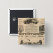 トレモントハウスボストンホテルナハントハウス 缶バッジ (正面&裏面)