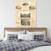 トレモントハウスボストンホテル キャンバスプリント (インサイチュ (寝室))