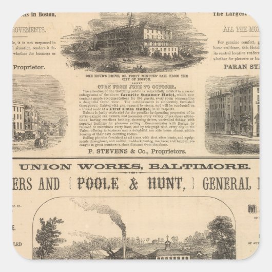 トレモントハウスボストンホテル スクエアシール (正面)